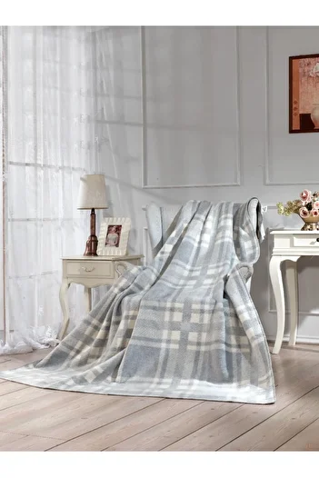 GENÇEV HOME COLLECTİONS Single Luxury Plush Blanket