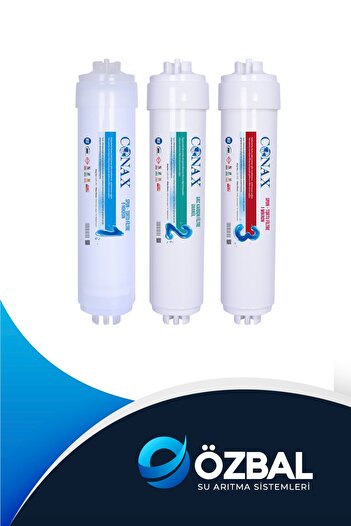 Conax Inline Orijinal 3 Aşama Filtre Seti