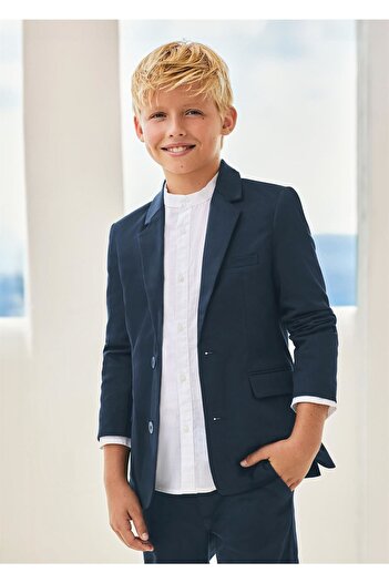 MAYORAL Navy Blue Thin American Boy's Jacket - 6470