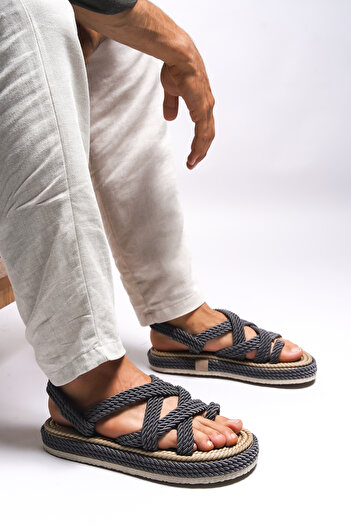 Riccon Heilrith Men's Sandals0012102 - Smoked