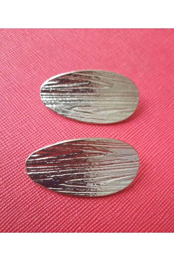 Beyna Diva Model Gold Plated Metal Button - 4 cm, 1 Pack of 4 Pieces