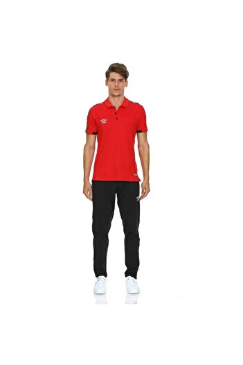 UMBRO Erkek Kırmızı  Drill Top Esala Polo Yaka Tişört (tf0034-03)