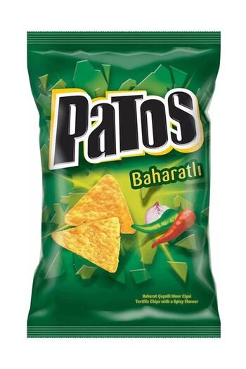 Patos Spicy Corn Circle Family Size Chips 109 g
