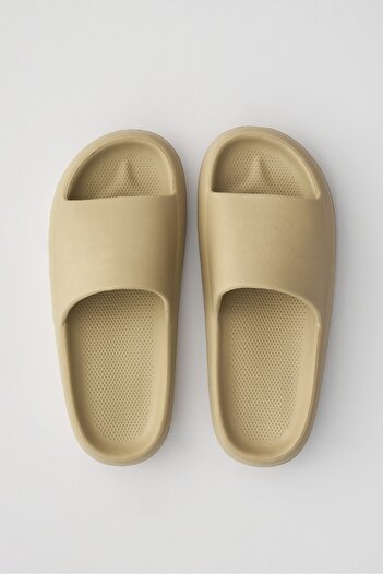 OZYO Καλοκαιρινές παντόφλες παραλίας Biatriz Beige Eva Daily