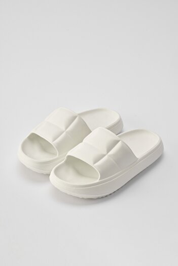 OZYO Lissa White Eva Summer Beach - Casual Platform Slippers