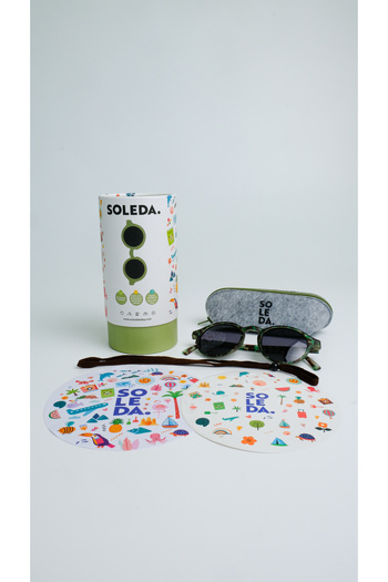 SOLEDA 3-6 Years Old Children's Sunglasses - Hunter Green