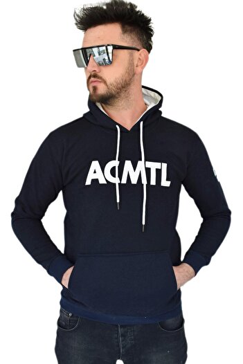 BAGLAN Чоловічий синій худі з капюшоном Acmtl Bgl-st02360
