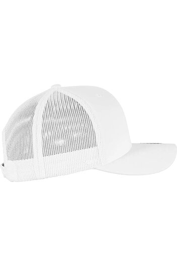 Tek Şapka White Summer Knitted Solid Color Adjustable Back Hat (UNİSEX)