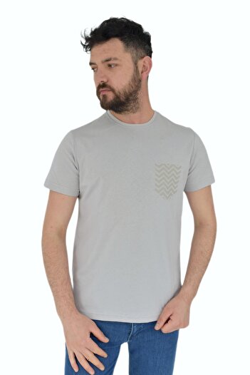 DYNAMO Men's Printed Crew Neck T-Shirt 2376 Bgl-st02820