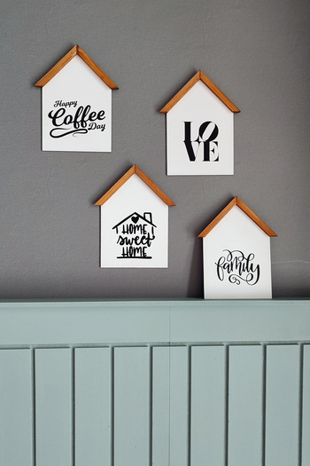 Tooall Magnificent Decorative House Shaped Painting Set That You Can Use in Every Corner of Your Home