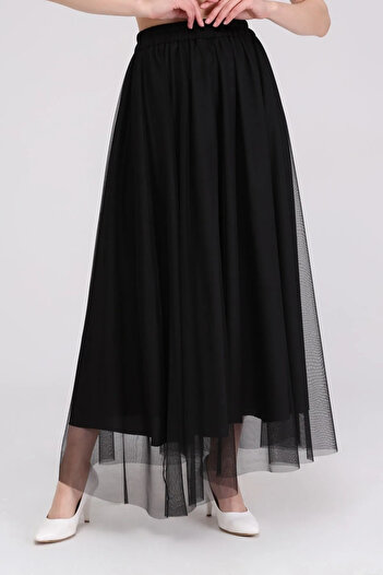 Modabenna Fusta Hijab din tul pentru femei MB0001