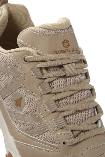 Hammer Jack Beige Colored Women's Sneakers - Tokie Z Model