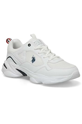 U.S. Polo Assn. US Polo AssnBob Sneaker Unisex Sports Shoes WHITE