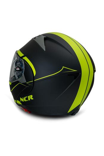 NCR Çene Açılır Kask Ekstra Yedek Siyah Cam