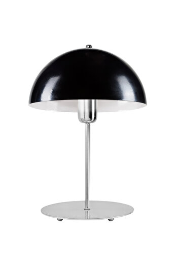 AG LightDesign Black Metal Mushroom Lampshade Modern Bedroom Living Room Table And Night Lamp