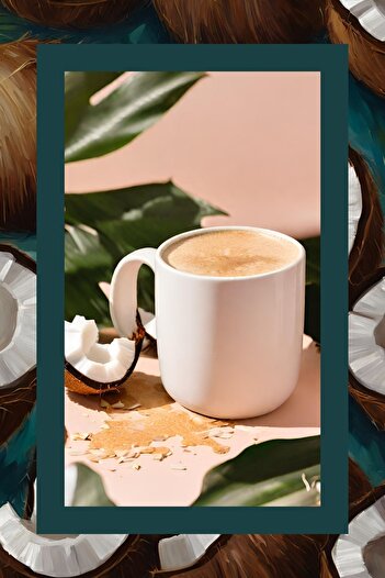 Mim and More Decaf Coconut Coffee - Kafeinsiz Hindistan Cevizi Aromalı Filtre Kahve, 200 gr