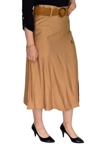 Reyon Women's Ayrobin Skirt with Belt Ryn19772