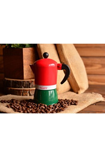Taşev Bambum Adamo Moka Pot 3 Cups