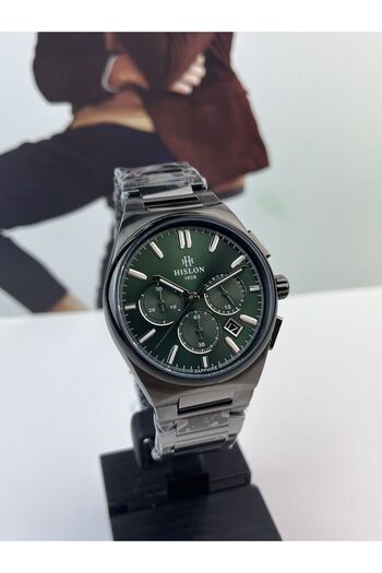 Hislon DAMAT MODEL MEN'S WRISTWATCH SAPPHIRE (NON-SCRATCH) GLASS 5 ATM WATERPROOF