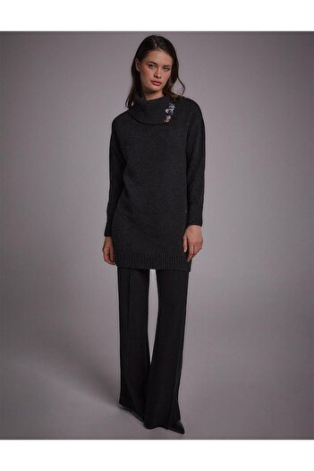 Kayra Knitwear Tunic - With Sequin Details