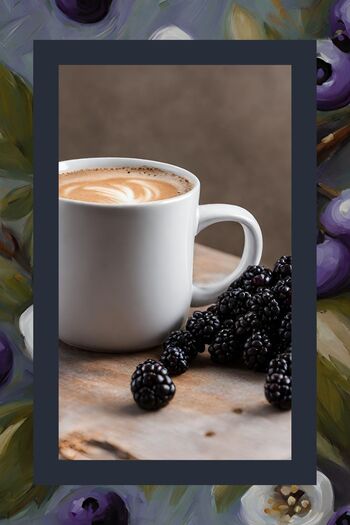 Mim and More Decaf Berry Coffe - Kafeinsiz Böğürtlen Aromalı Çekirdek Kahve, 200 gr