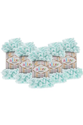 Alize Πλεκτό νήμα Puffy Water Green 15