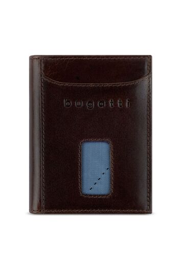 BUGATTI Secure Slim Wallet RFID protection Leather 8 cm