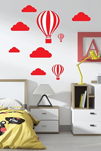 212shop | Flying Balloons And Cloud Baby Kids Room Sticker