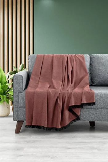 Denizli Concept 200X200 cm Decorative Tile Sofa Cover - Tulip