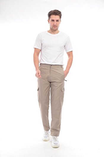 SOCCER Twill Penye Kumaş Erkek Kargo Pantolon