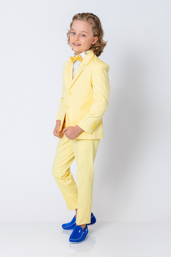 incity Boy's Shiny Fabric Classic Trousers
