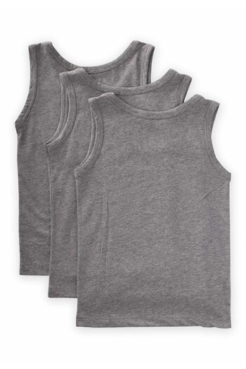 Cigit Triple Men's Athlete Set 2-9 Years Gray
