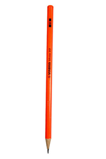 Stabilo 317 Neon Coral Pencil - 2