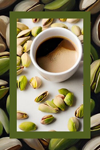 Mim and More Decaf Pistachio Coffee - Kafeinsiz Antep Fıstığı Aromalı Filtre Kahve, 200 gr