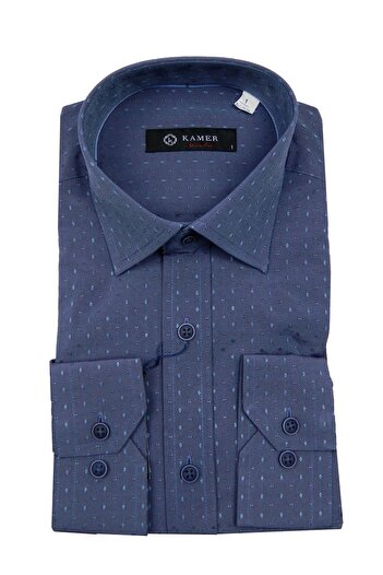 KAMER 9319 009319 Модель Чоловіча сорочка Slim Fit