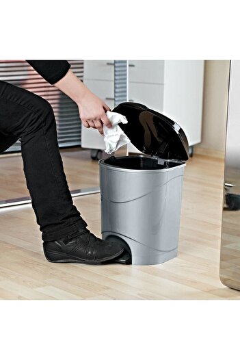 Viyalente 19 L Pedal Trash Can Ck-805