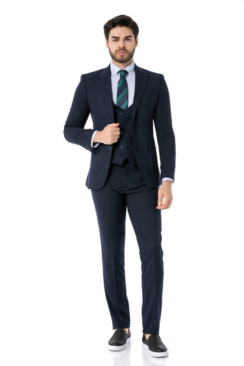 ACTUAL Men's Navy Suit - 5021-07