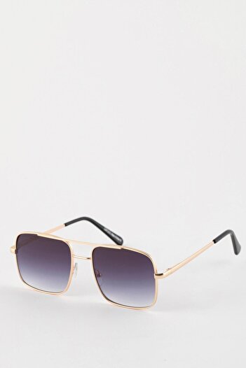 DeFacto Men's Square Sunglasses - D0894AXNS