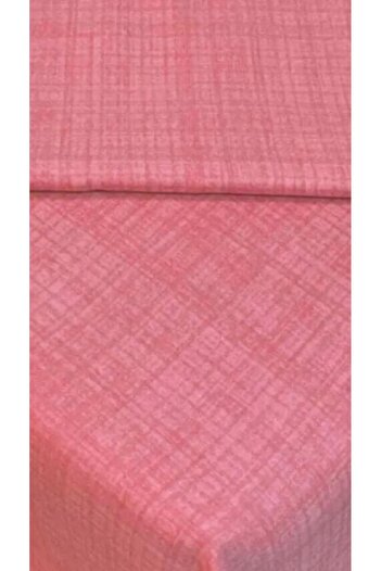 HAIFISCH Cotton Ranforce Fabric - Single Sheet Set, 57 Strings, Solid Color, Fitted Elastic