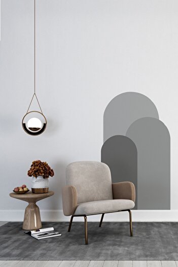 212shop Bohemian Oval Boho 3-Piece Wall Sticker One Piece