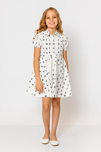 incity Girl's Alphabet Dress