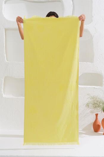 Homelover 100% Cotton Peshtemal Tassel Detail Beach Sea Towel Sunyse 70x150
