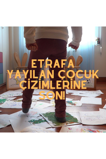 Myminibaby Ahşap Oyuncak Etkinlik Resim Çerçeve Artbox