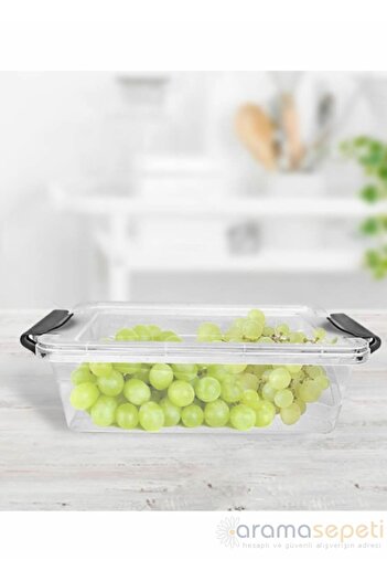 Decobella 1 Lt. Kilitli Saklama Kabı
