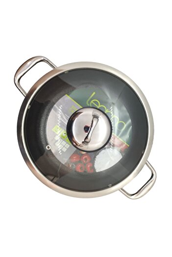 Leggno Mst2828st28bk Master Titanium Shallow Pot Black 28cm