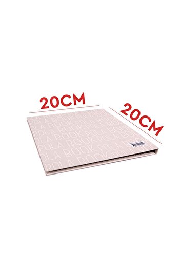 POLABOOK Cream Design Yourself Memory Book and Photo Album with White Pen and Train Figure