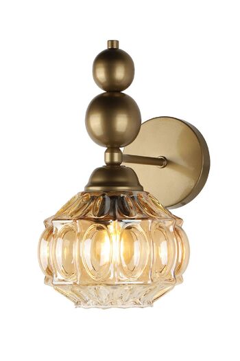 Begüsa Katana Sconce Antique Honey Glass