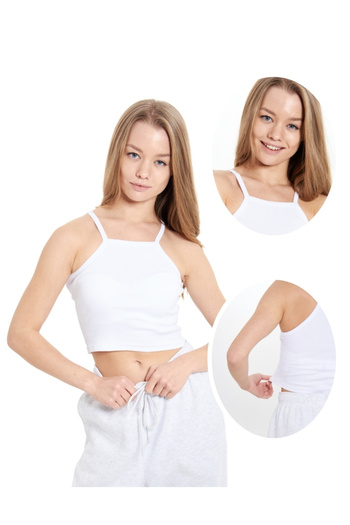 ALYA UNDERWEAR Кашкорсе з вузьким коміром і бретельками