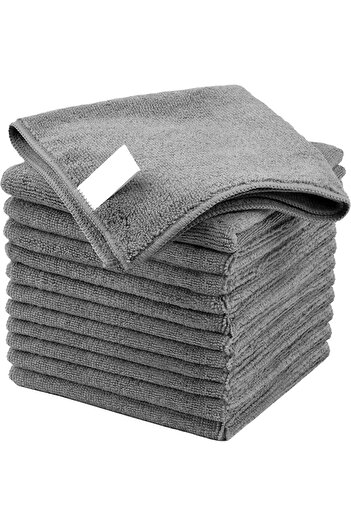 Vizyon Park Microfiber Velvet Texture Stain-Odor Resistant Super Absorbent Kitchen Drying and Cleaning Towel 40x40 Cm