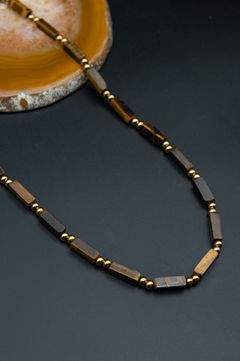 Serenite Varacite Racine Stone Necklace